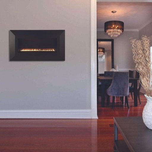 Empire Boulevard 30-Inch Slim Line Wall Mounted/Recessed Ventless Gas Fireplace