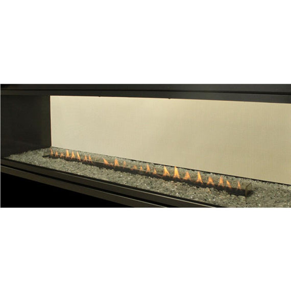 Empire Boulevard 48-Inch Linear Vent-Free See-Through Gas Fireplace