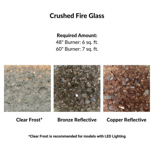 Empire Decorative Crushed Glass Clear Frost Media Kit