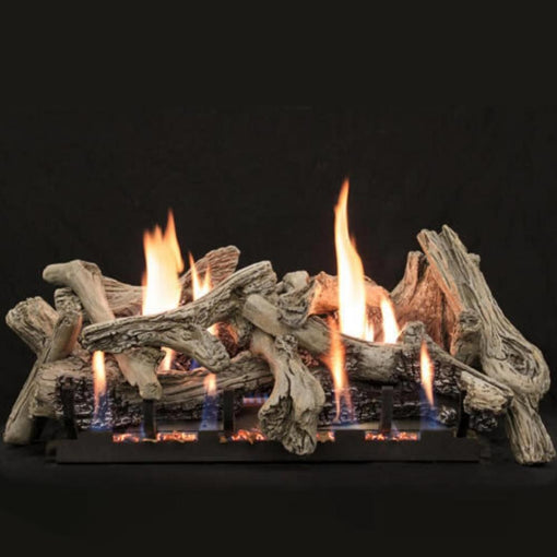 Empire Driftwood Burncrete® Slope Glaze Vent-Free Gas Log Set