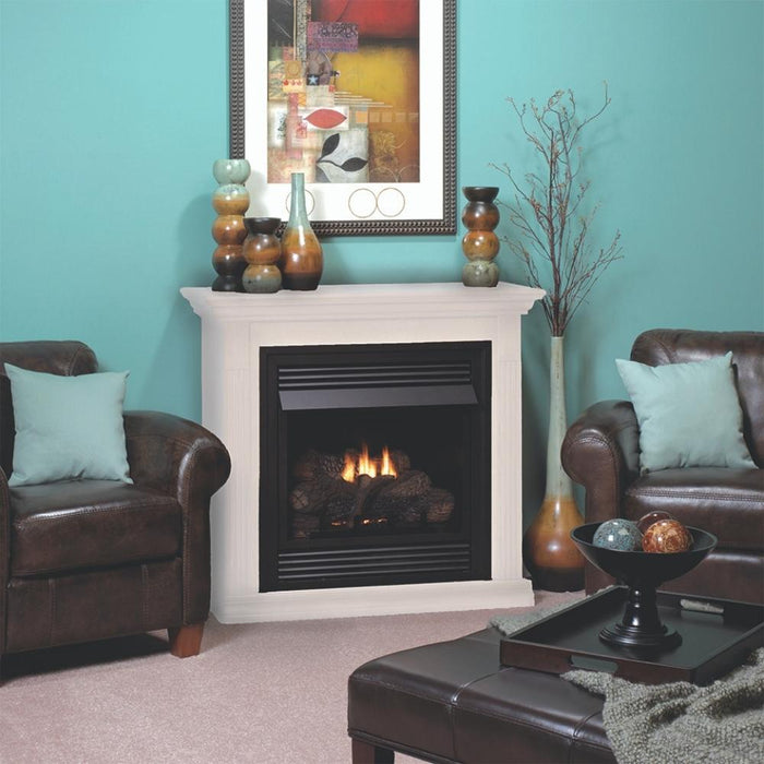 Empire Vail 26 Deluxe Gas Fireplace and Mantel Package