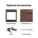 Empire Vail 26 Deluxe Gas Fireplace and Mantel Package