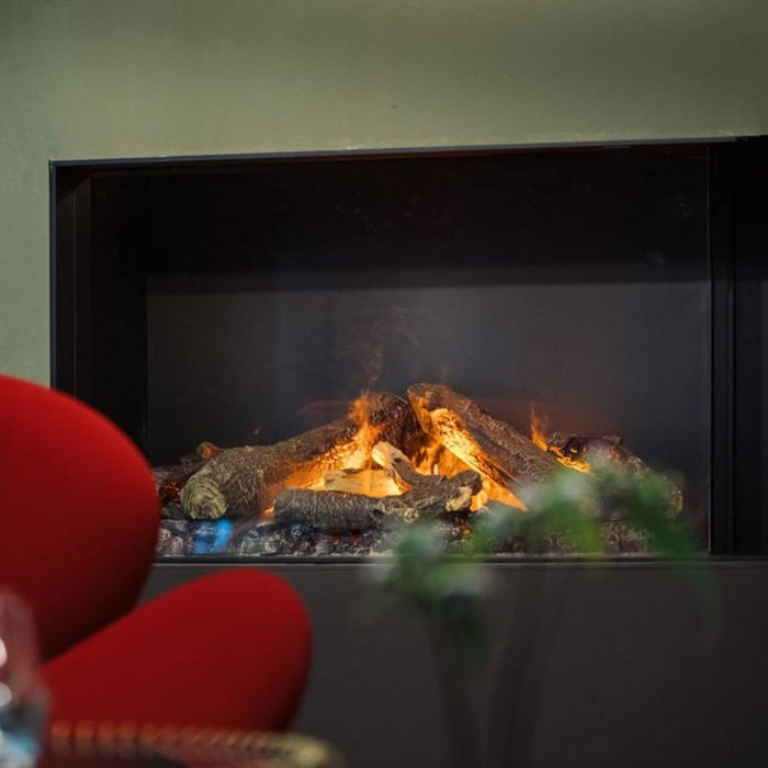 Faber E-Matrix 37-Inch Built-in Right Facing 2-Sided Vapor Fireplace (FEF3226L2R)