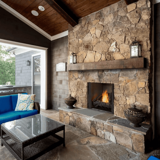 Majestic Courtyard 36-Inch/42-Inch Vent-Free Outdoor Natural Gas Fireplace