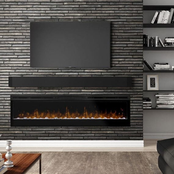 Nexfire 74 Linear Built-in/Wall Mounted Electric Fireplace (EBL74)