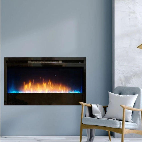 Nexfire 34" Linear Built-in/Wall Mounted Electric Fireplace (EBL34)