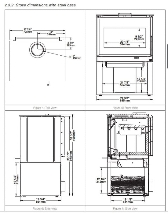 Osburn Inspire 2000 Wood Stove