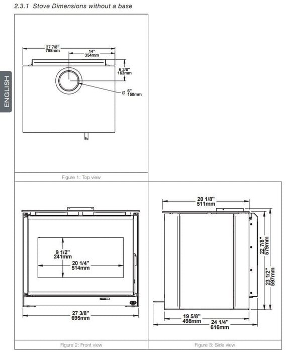 Osburn Inspire 2000 Wood Stove