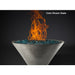 Slick Rock Concrete RidgeLine Fire Bowl Conical 29" D x 13" H