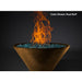 Slick Rock Concrete RidgeLine Fire Bowl Conical 34" D x 14.5" H