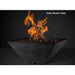 Slick Rock Concrete RidgeLine Fire Bowl Square 29" D x 13" H