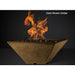 Slick Rock Concrete RidgeLine Fire Bowl Square 29" D x 13" H