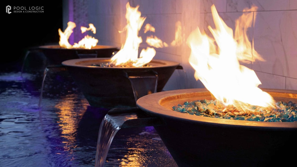 The Outdoor Plus Cazo 4-way Fire & Water Bowl