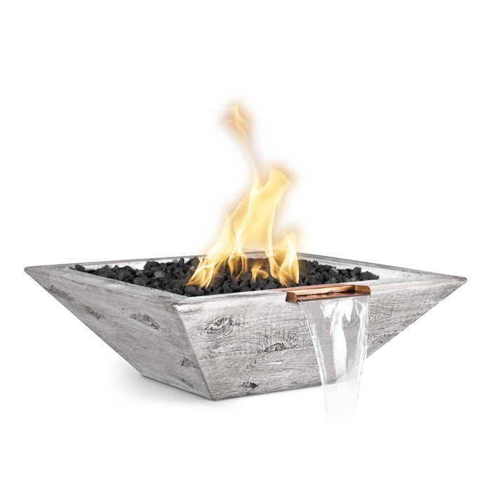 The Outdoor Plus Fire And Water Bowl Maya Wood Grain OPT-30SWGFW