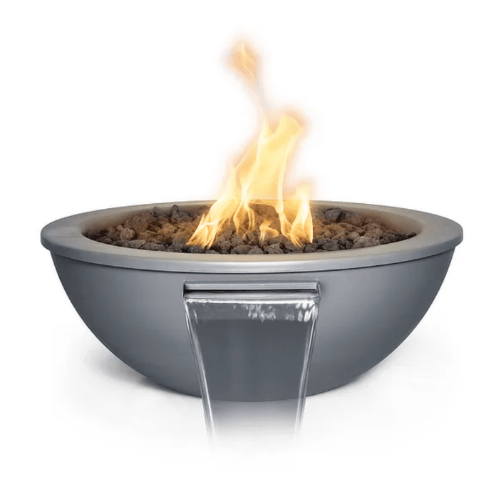 The Outdoor Plus Fire and Water Bowl Sedona Powder Coated OPT-27RPCFW