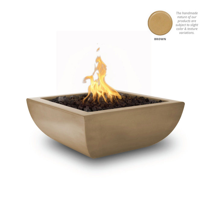The Outdoor Plus Fire Bowl Avalon Concrete 36" OPT-AVLFO36