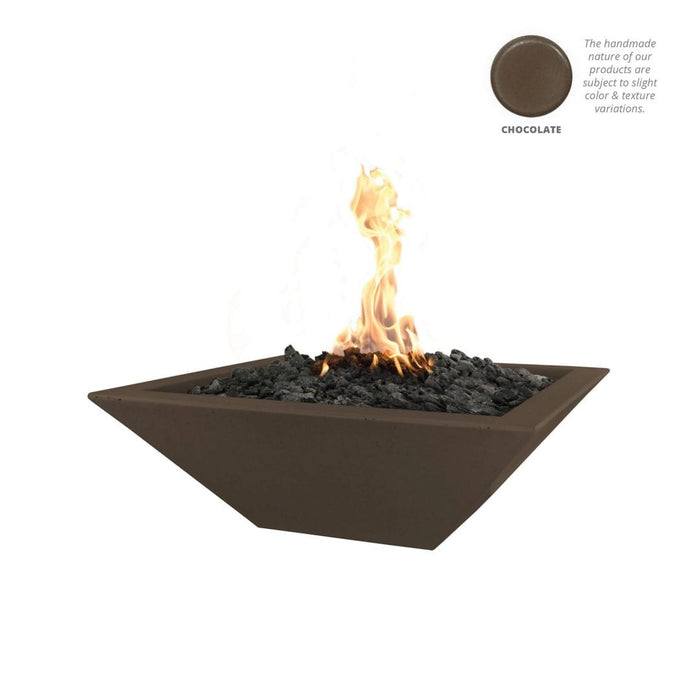 The Outdoor Plus Fire Bowl Maya Concrete 24" OPT-24SFO