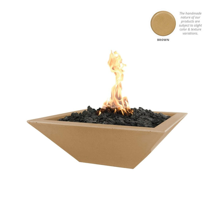 The Outdoor Plus Fire Bowl Maya Concrete 36" OPT-36SFO