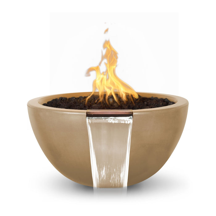 The Outdoor Plus Luna 38" Fire & Water Bowl
