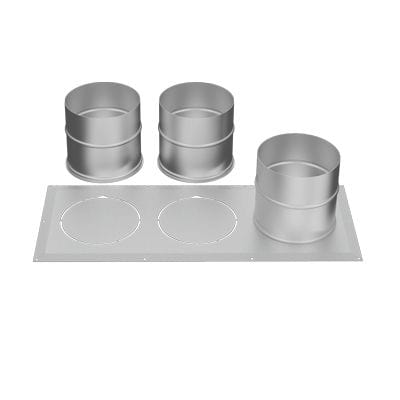 Triple Hot Air Supply Adapter Kit fits Drolet Heat Commander